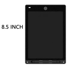 새로운 8.5 "/12" 드로잉 보드 LCD 쓰기 태블릿 어린이를위한 몬테소리 교육 장난감 학생 마술 칠판 크리스, 04 Black 8.5 Inch