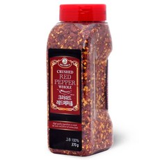 델라미코 크러쉬드 레드페퍼 370g 매운요리 향신료 코스트코, 1개