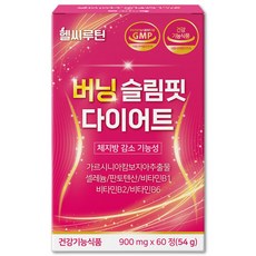 헬씨루틴 버닝 다이어트 탄수화물 컷팅 복부 내장 체지방 감소 보조제, 1개, 60정