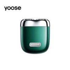 【yoose】MINI 2.0 全合金隨身電動刮鬍刀 全機防水 IPX7 電動 刮鬍刀 隨身 旅遊 輕便, 英倫綠