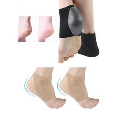 갈라진 뒷꿈치 건조한발 홈케어 뒤꿈치 보습 반양말 갈라진발양말 실리콘양말, ONE-SIZE, 스킨