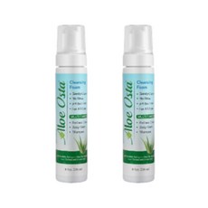 Aloe Osta 蘆薈清潔泡沫 溫和不刺激, 1個, 236mL/瓶 (兩入)