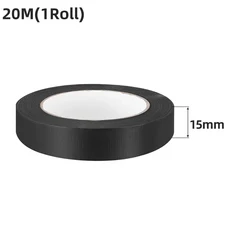 PVC 난연성 전기 절연 플라스틱 테이프 고온 저항성 자체 접착식 보호, 01 1Roll (20m)