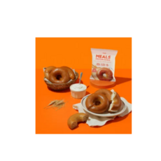 [인테이크] 밀스 고단백 저당 베이글 플레인맛 다이어트, 6개, 100g