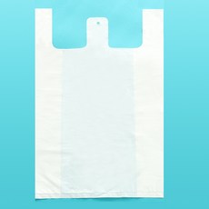 이지포장 비닐 포장 배달 마트 손잡이 대봉투 3호 37X60+14 70매, 1팩