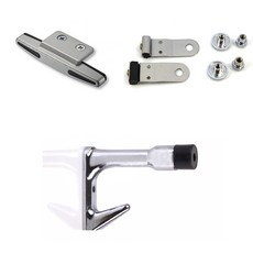 CUBICLE 화장실 큐비클 칸막이 보호대 옷걸이 스토퍼, 1개