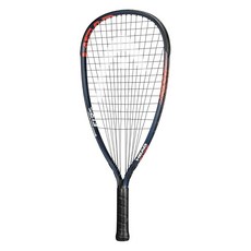 헤드 MX 파이어 190 초보자 라켓볼 라켓 - 프리스트링 라이트 밸런스, Navy/Orange, Sport Racket, 1개