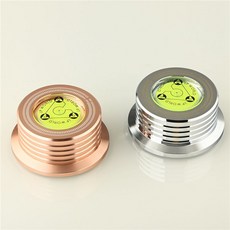 알루미늄 비닐 레코드 중량 Hifi 50Hz LP 디스크 스태빌라이저 턴테이블 비닐 알루미늄 합금 무게 클램프, 로즈 골드