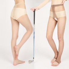 夏季女款Y區開叉20D抗UV高爾夫絲襪 2雙