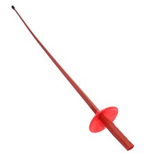 銀盛擊劍訓練劍 兒童塑料感應發聲劍 中小學生國小擊劍訓練器材, 紅色, 1個