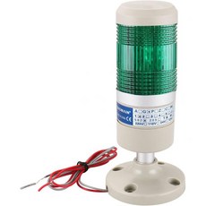 바오메인 산업용 신호등 녹색 AC 110V 컬럼 LED 원형 타워 표시등 연속 LGP-502T 경고등, 바오메인 산업 신호등 녹색 교류 110V 기둥 LED