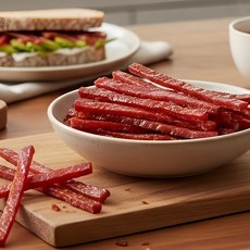 健康本味 厚切棒棒肉條 豬肉乾, 1個, 厚切棒棒肉條200克1包