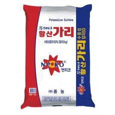 무레타 황산가리 10kg 관주용 엽면시비 수용성 칼리 비료 유황 함유 풍농, 1개