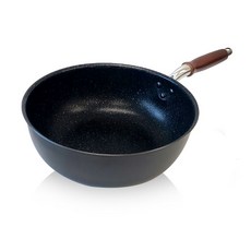 大理石塗層中式炒鍋, 1個, 36cm