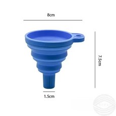 새로운 세척액 교체용 접이식 휴대용 자동차 오일 오토바이 범용 실리콘 액체 깔때기 엔진용
