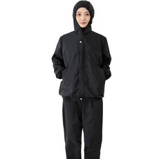 防靜電分體防護服 男女套裝 耐髒耐磨, 1套, 黑色門禁款1套,大號150180斤, 黑色, 門禁款