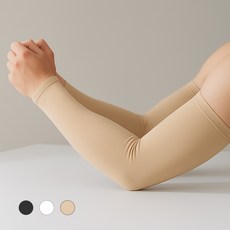 메디플릿 자외선 차단 냉감 심리스 쿨토시, 2개, 스킨