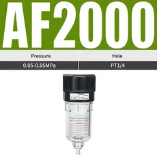 AFC2000 에어 레귤레이터 G1 오일 분리기 감소 AL2000 펌프 AFR2000 필터 배수 밸브 압력, AF2000