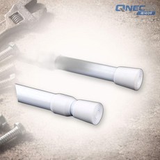 큐넥 CB 22파이 백색 매직압축커튼봉 길이조절 옵션선택 압축봉 옷장봉, 1) 700-1200mm