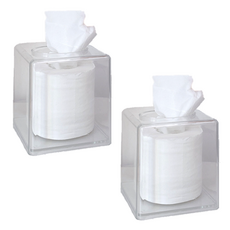 Livingjun壓克力紙巾盒, 2個