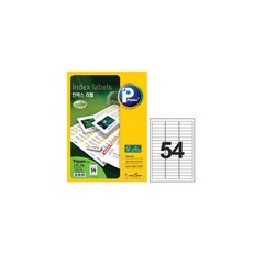 프린텍 100매 라벨지 [5시이전 주문시 당일발송], V3540-100(54칸), 1개, 54칸