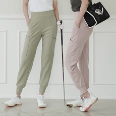 여성 골프바지 조거팬츠 밴딩 슬랙스 봄 가을 간절기 여자 골프웨어