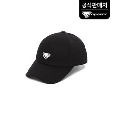 [다이나핏 공식] 남여공용 베이직핏 심볼 볼캡 캡 야구모자 YUA24C01Z1 (정상가 :59 000), S, Black