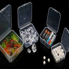 스토어-정유 미니 정리투명함 정리정돈소형함, 6.5cm