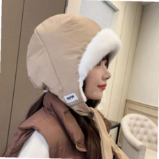 털 겨울 귀여운 모자 후드 심플 바라클라바스트랩 59000EA 1EA, 그레이