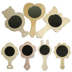 나무 손거울 만들기 꾸미기 재료 나비, 50개