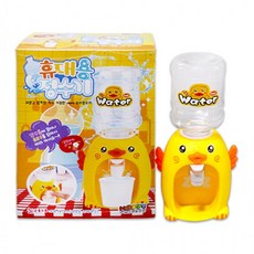 해피프랜즈 휴대용 오리정수기-Z/장난감/미니정수기/주방놀이/물나오는정수기, 1개, 상세페이지 참조