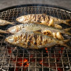 [100%산지직송] 제철별미 국내산 급냉 구이용 전어, 1개, 1kg