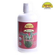 Dynamic Health Laboratories 蘆薈膳食補充劑, 蔓越莓, 1瓶, 946ml