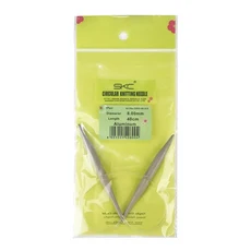 흑단바늘 2/2.5/3/3.5/4/4.5/5/5.5/6/6.5/7/8mm 뜨개질 도구 스테인레스 라인 원형 바늘 알루미늄 핸들 링, 01 40cm, 02 7.0mm 1615291