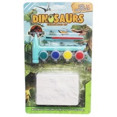 彩繪挖掘恐龍化石考古玩具 DIY恐龍模型, 一個入