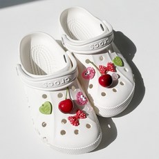 체리 신발 악세서리 장식 파츠 신발꾸미기 10P-SET