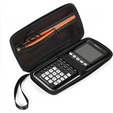 보케 하드 여행 케이스 텍사스 인스트루먼트 TI-84 플러스 CE/TI-84 플러스/TI-83 플러스 CE/TI-83 플러스/카시오 fx-9750GIII 그래프 계산기용 USB, A_Black