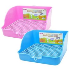 꿀이맘 미엘펫 토끼 화장실 햄스터용품, 블루