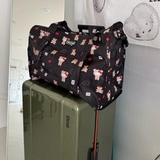 키티 캐리어 결합 보조가방 여행가방