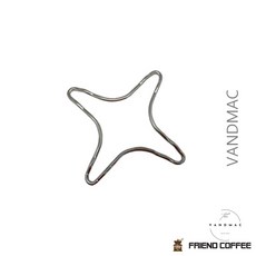 모카포트 커피 추출기 사각사발 세트 브이앤맥 커피잔 세트