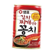 꽁치통조림 샘표 김치찌개전용 꽁치 400g, 본상품