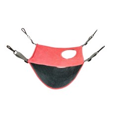 亞馬遜新款小寵物用品 加絨雙層掛窩 倉鼠荷蘭豬雪貂小寵吊牀, 1個, 陽光橙
