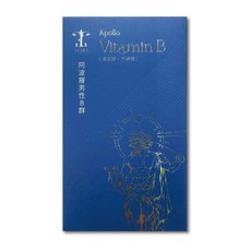 阿波羅男性B群膠囊 含酵母鋅 牛磺酸 瓜拿納 素食可食 台灣公司貨【元康藥局】, 1個, 30顆
