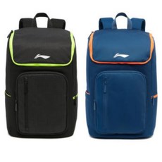 리닝 오블리 백팩 / 탁구 가방 / 시합용 배낭, 1개, 네온블랙