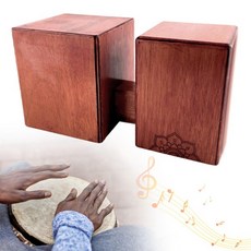 소형 목재 봉고 드럼 분리형 악기 전문 공연 및 경험 많은 연주자용