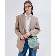 [마크니] CHAIN STRING MINI CROSS BAG_MINT