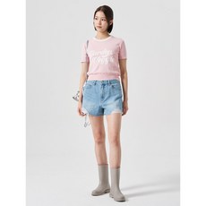 매장정품 에잇세컨즈 8SECONDS 데미지 데님 쇼츠 스카이 블루 (324725QP4Q) 324725QP4Q 207230