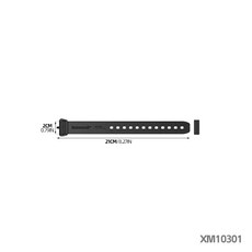 Rhinowalk 單車固定綁帶 TPU彈力刻度, 1個, XM10301 (21cm), XM10301 (21cm)