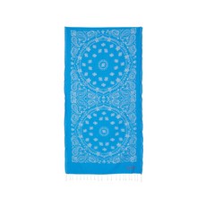 MC2세인트바스 페이즐리 프린트 프린지 비치 타월