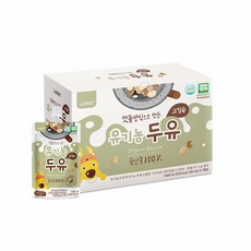 [G][루솔]고칼슘 유기농 두유 1박스 선물박스, 10개, 100ml